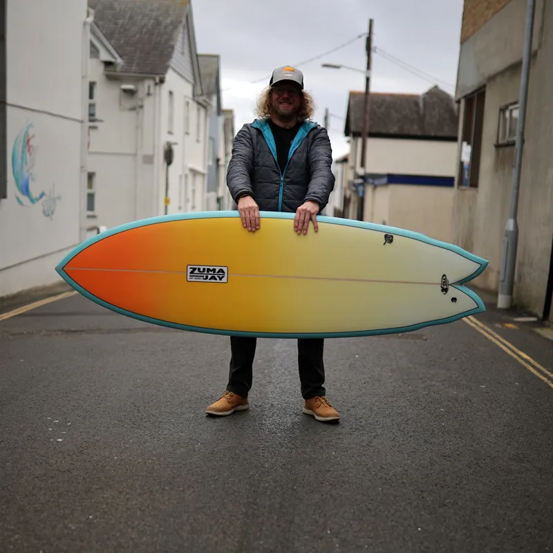 Zuma Jay 6'4 Speed Stix Blue Orange-1